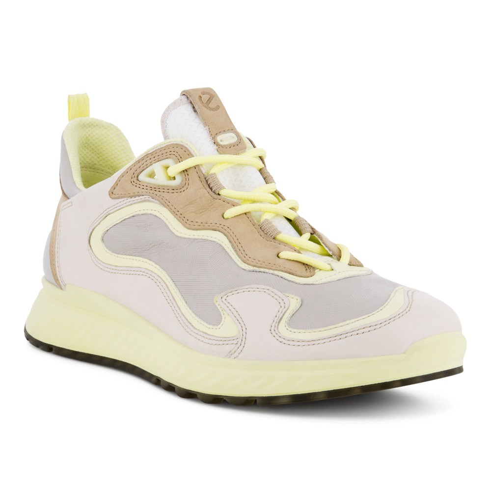 Tenis Mujer - ECCO St.1 Laced - Beige - TUC162097